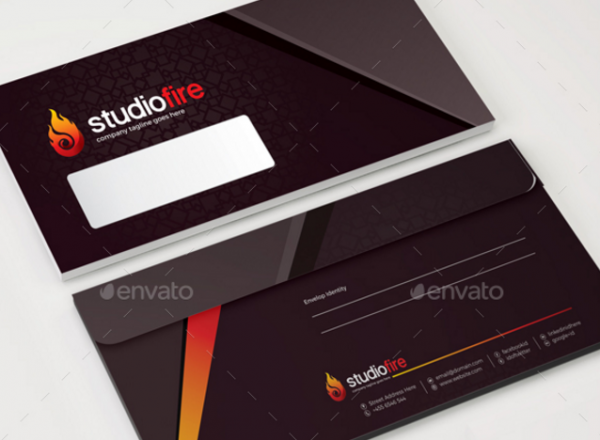 Detail Envelope Design Template Nomer 48