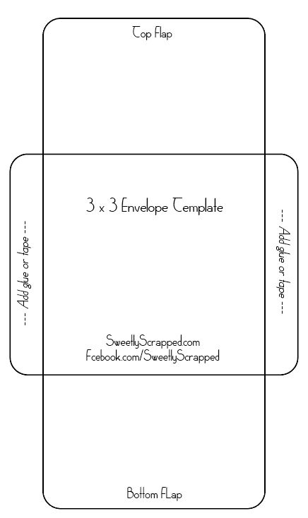 Detail Envelope Diy Template Nomer 26