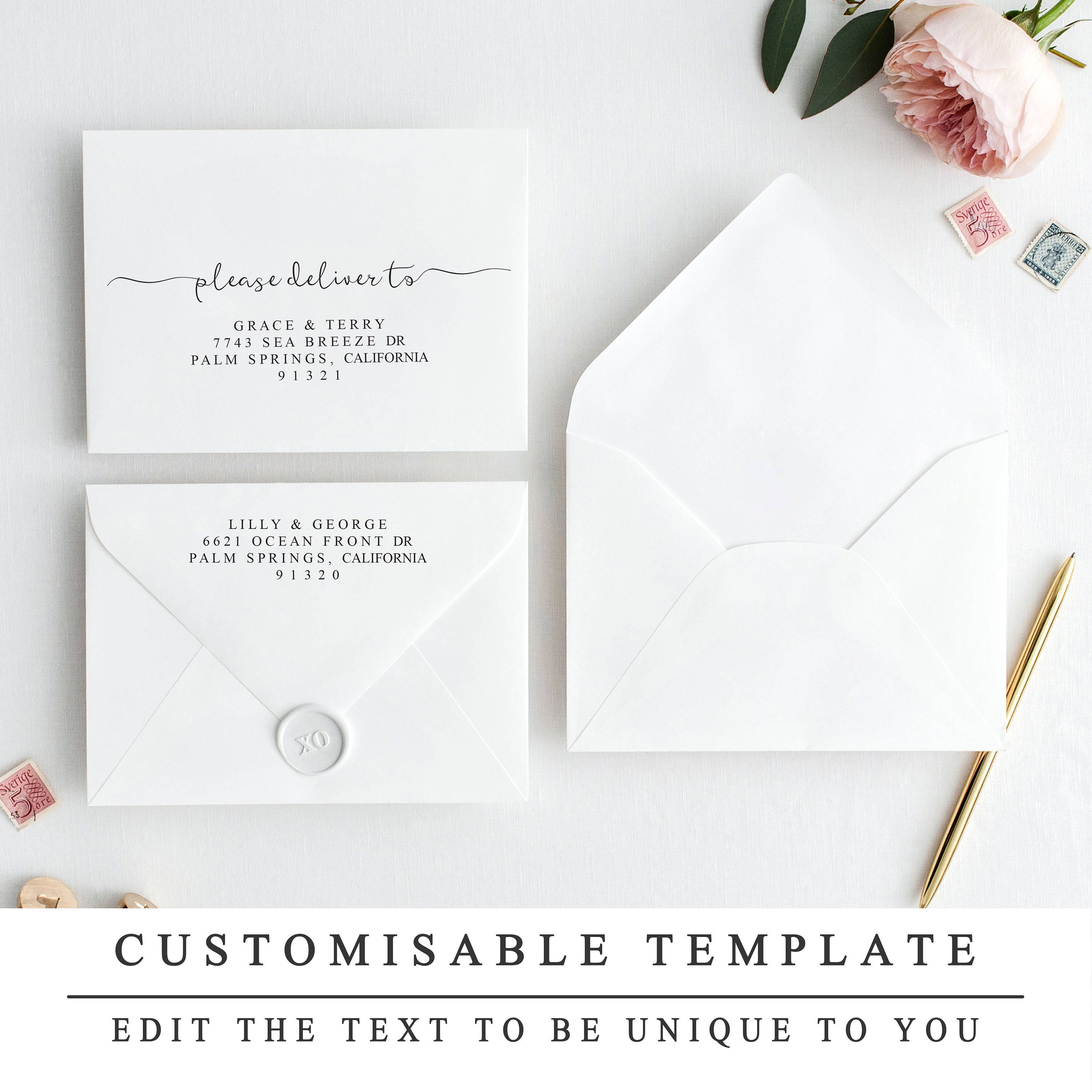 Detail Envelope Diy Template Nomer 28