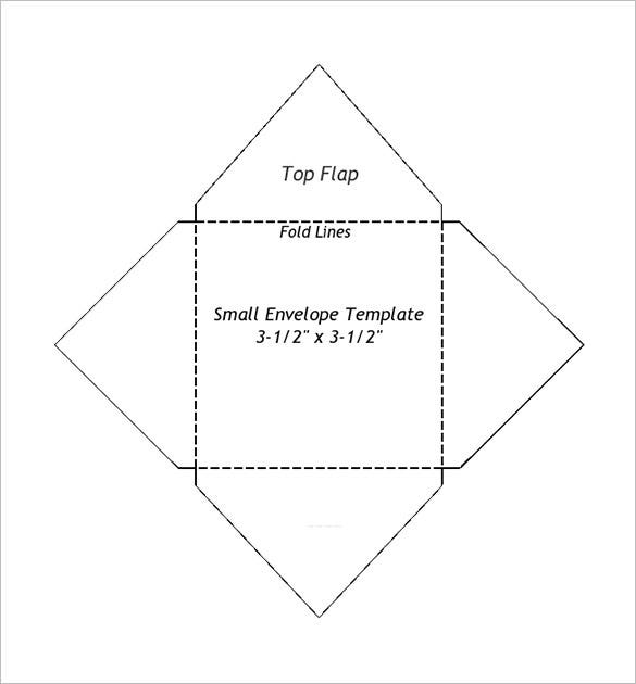 Detail Envelope Diy Template Nomer 6