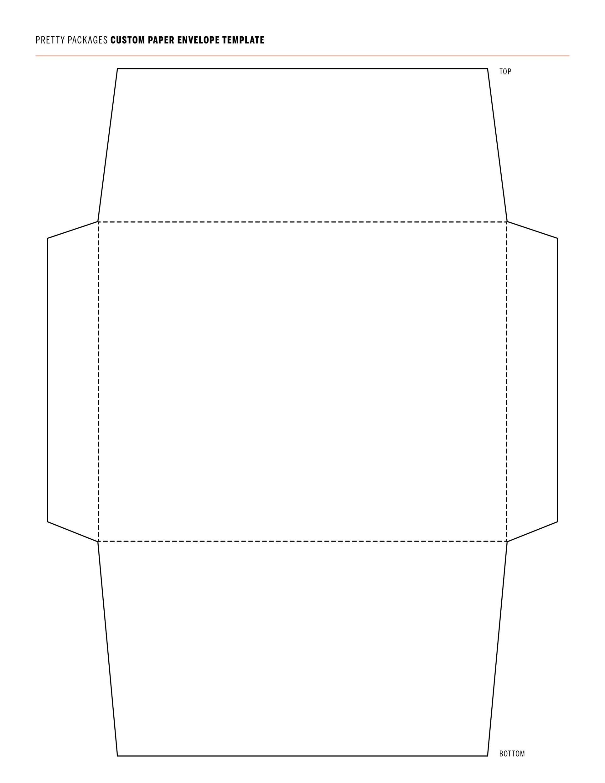 Detail Envelope Diy Template Nomer 9