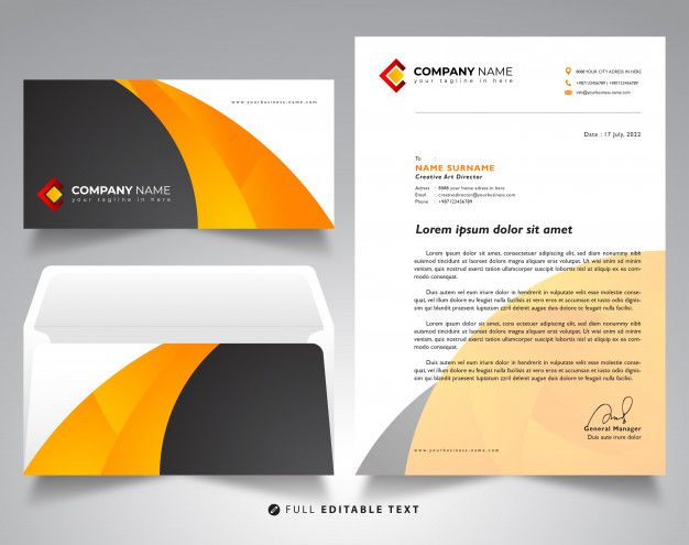 Detail Envelope Template Freepik Nomer 14