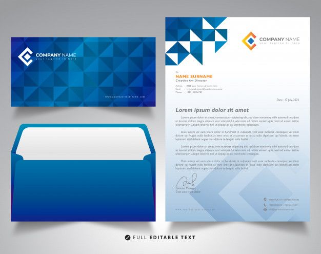 Detail Envelope Template Freepik Nomer 19