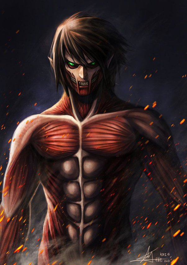 Detail Eren Jaeger Titan Form Nomer 19