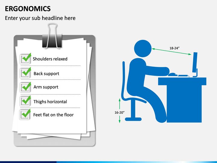 Detail Ergonomics Powerpoint Template Nomer 17