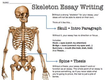 Detail Essay Skeleton Template Nomer 42