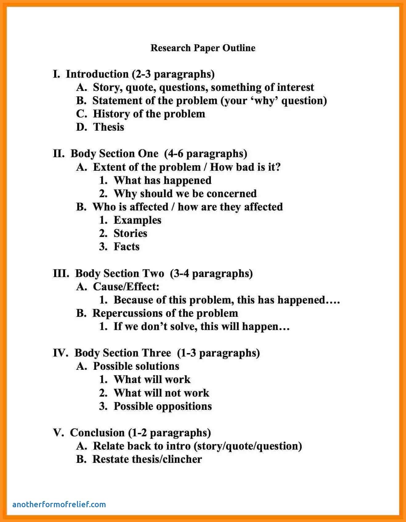 Detail Essay Skeleton Template Nomer 7