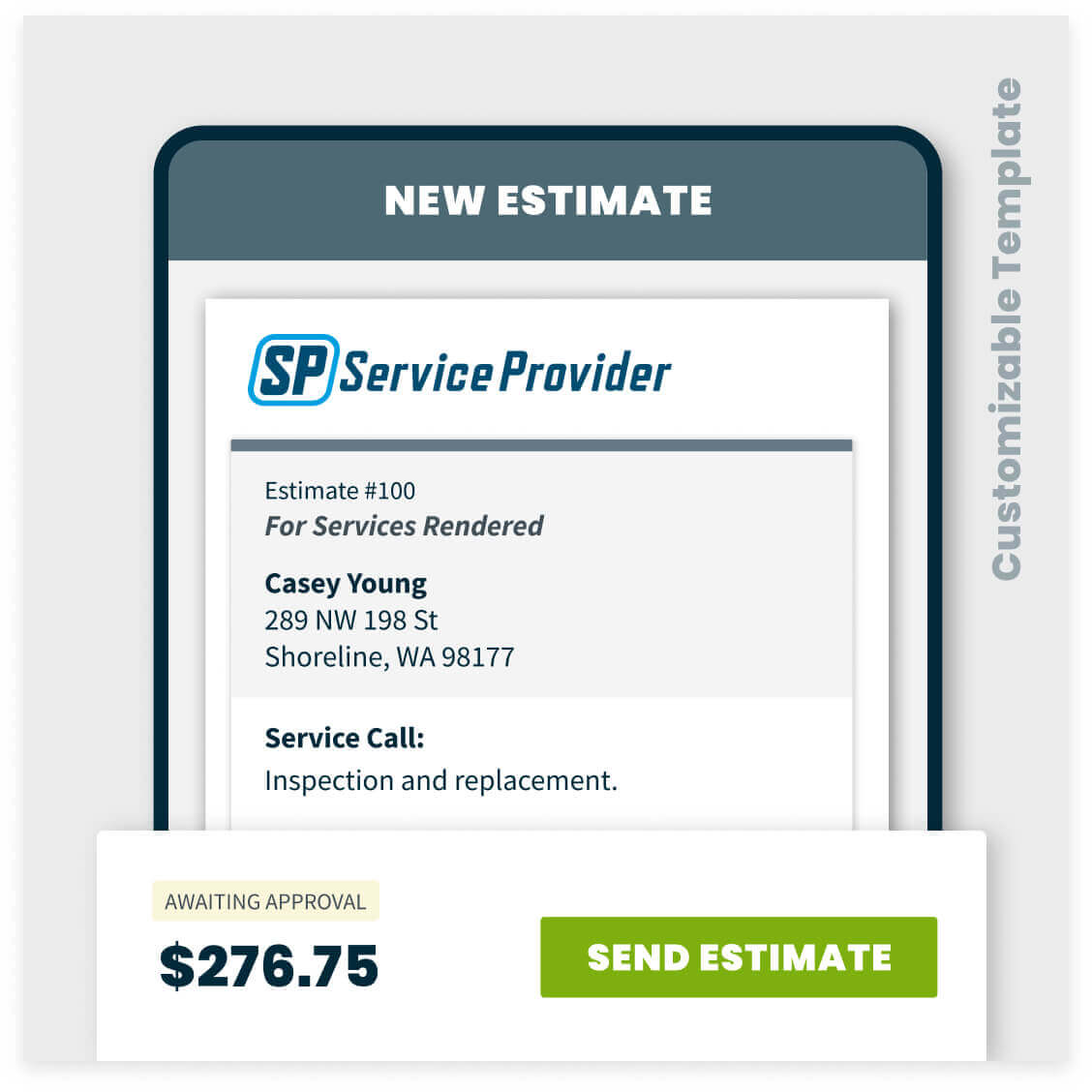 Detail Estimate Form Template Nomer 40