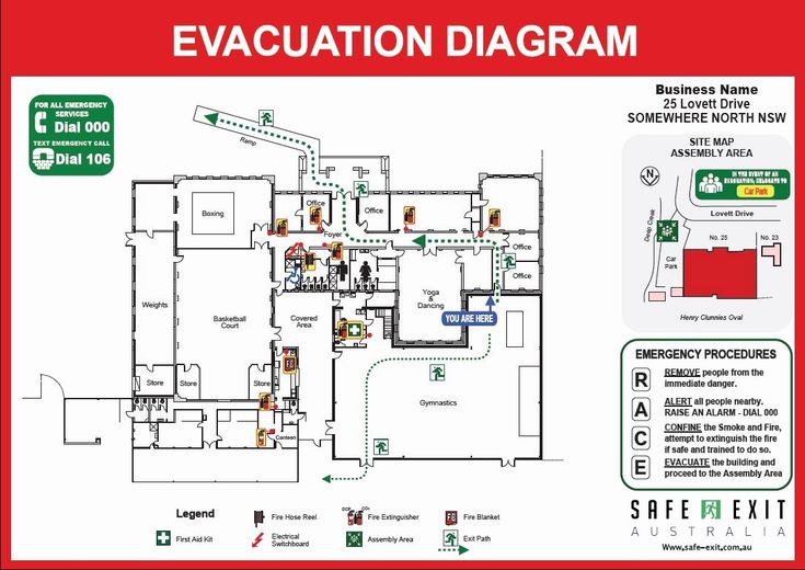 Detail Evacuation Procedure Template Nomer 18