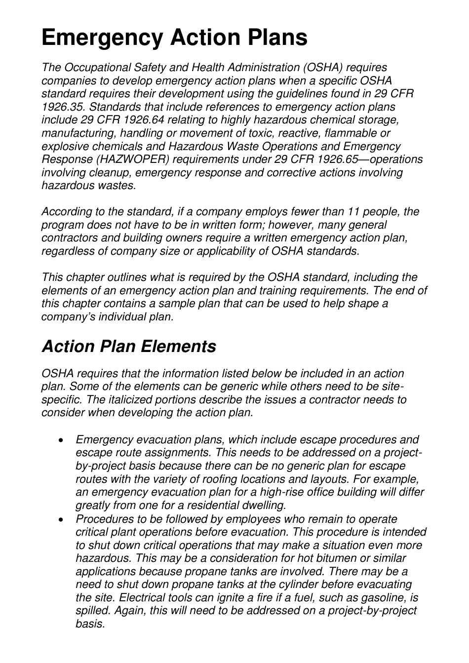 Detail Evacuation Procedure Template Nomer 27
