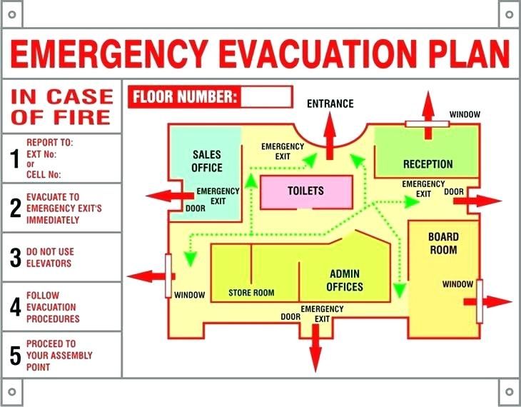 Detail Evacuation Procedure Template Nomer 6
