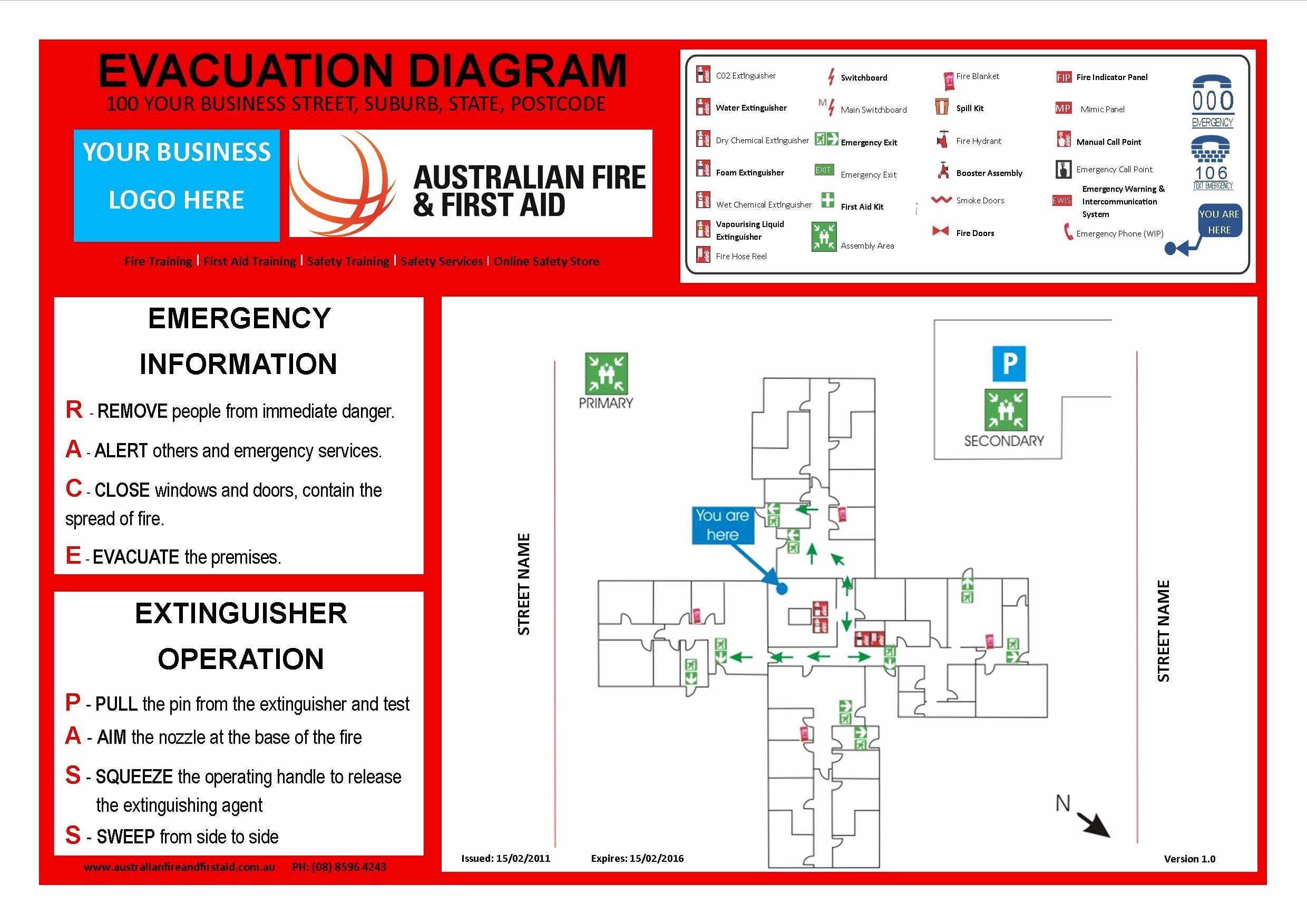 Detail Evacuation Procedure Template Nomer 49