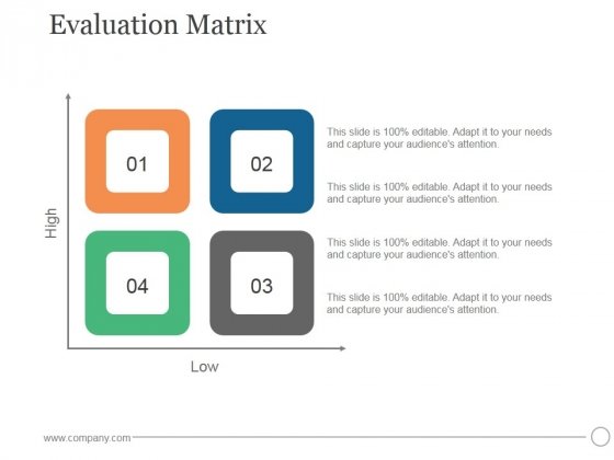 Detail Evaluation Matrix Template Nomer 48