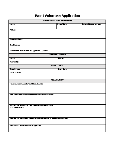 Detail Event Application Template Nomer 29