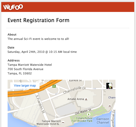 Detail Event Application Template Nomer 46