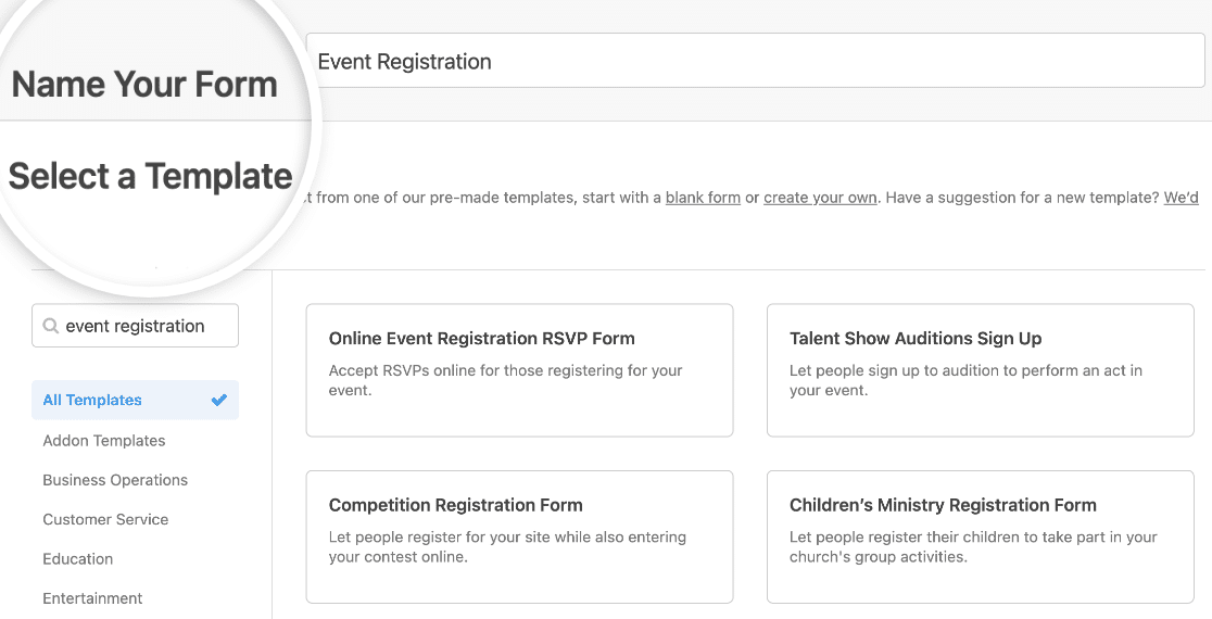 Detail Event Application Template Nomer 47