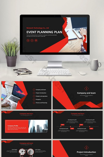 Detail Event Powerpoint Template Nomer 26
