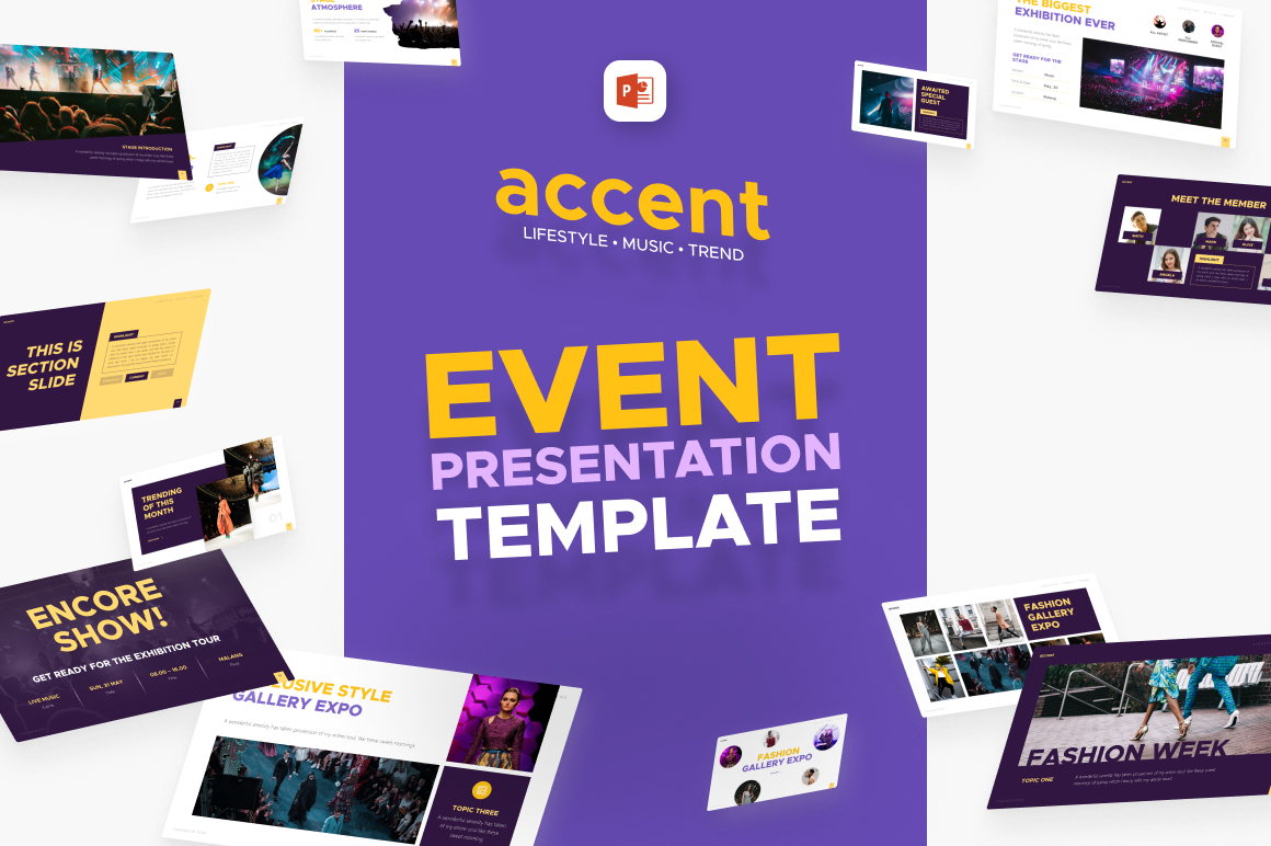 Detail Event Powerpoint Template Nomer 43