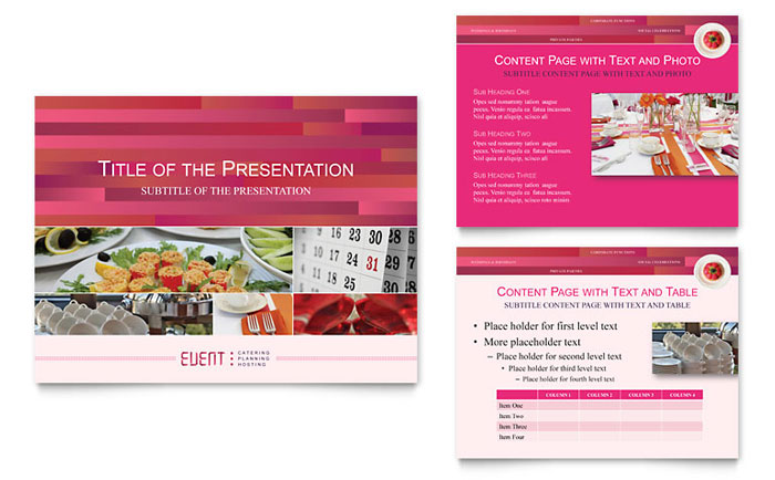 Detail Event Powerpoint Template Nomer 50