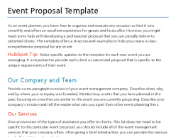 Detail Event Proposal Template Nomer 14