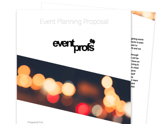 Detail Event Proposal Template Nomer 24