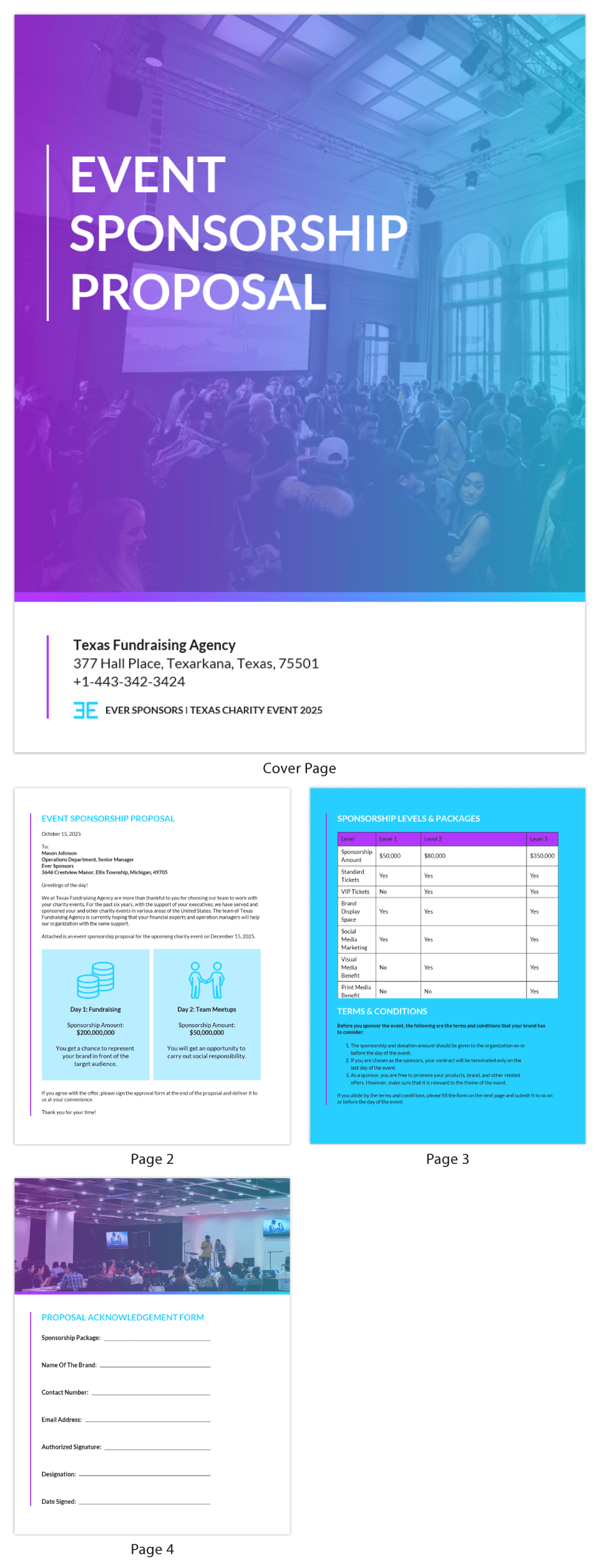 Detail Event Proposal Template Nomer 58