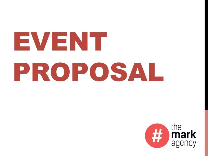 Detail Event Proposal Template Ppt Nomer 30