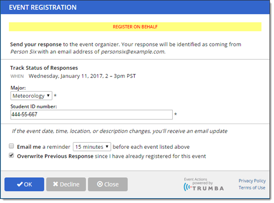 Detail Event Registration Email Template Nomer 24