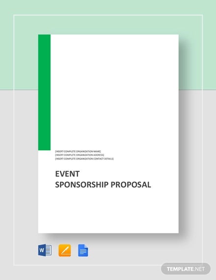 Detail Event Sponsorship Template Nomer 47