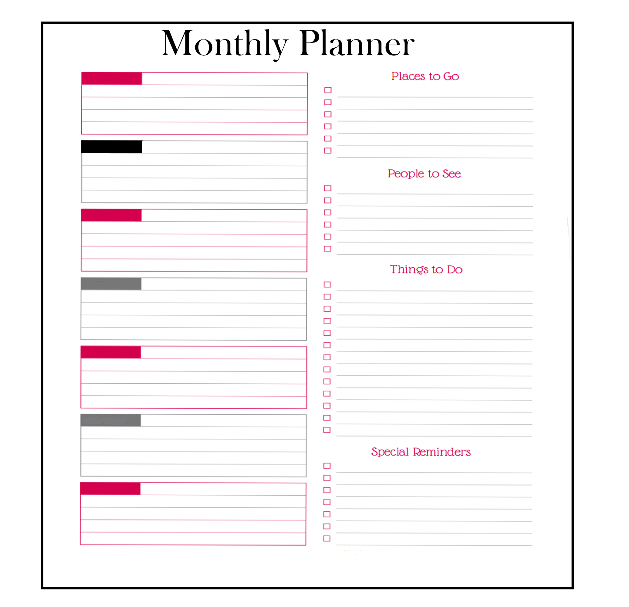 Detail Excel Agenda Template 2020 Nomer 44