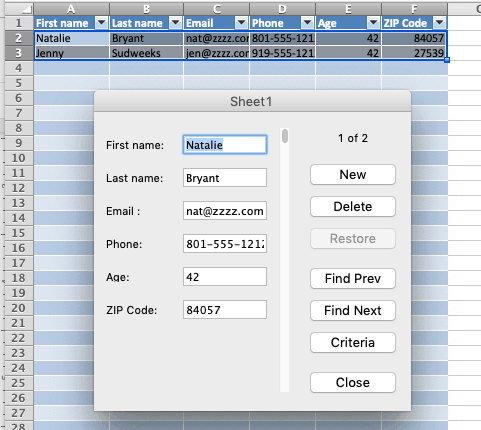 Detail Excel Data Entry Form Template Download Nomer 4