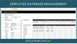 Detail Excel Database Template Nomer 28