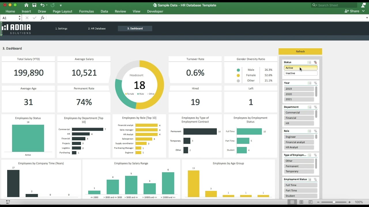 Detail Excel Database Template Nomer 31