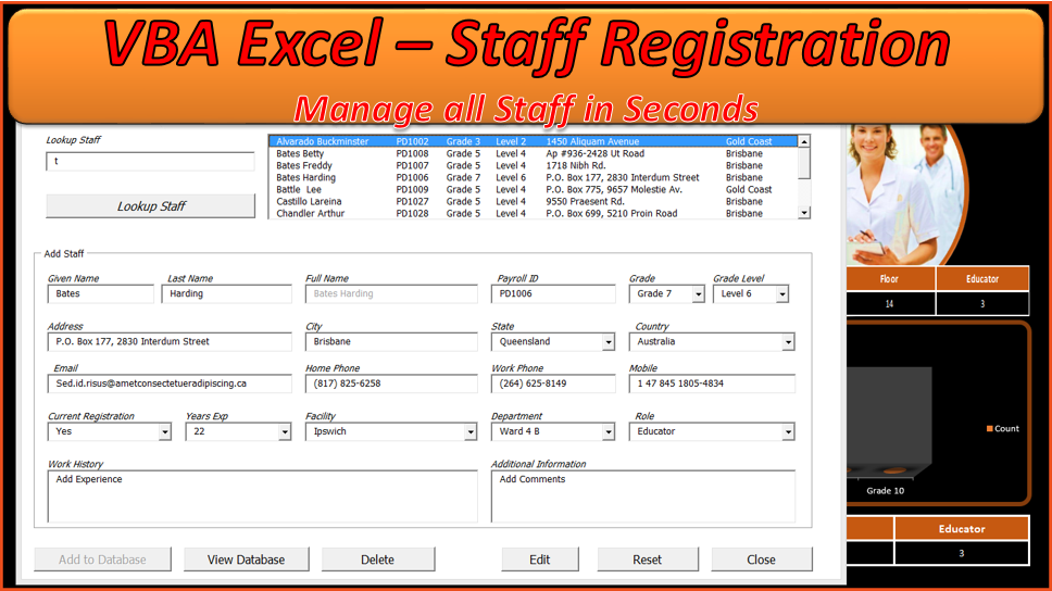 Detail Excel Database Template Nomer 32