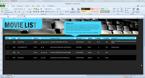 Detail Excel Database Template Nomer 37