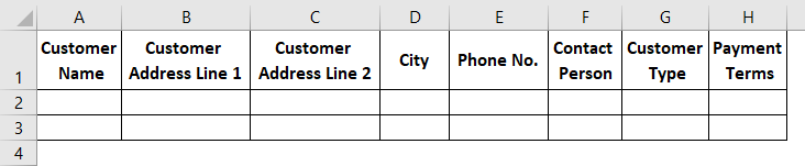 Detail Excel Database Template Nomer 48