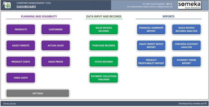 Detail Excel Erp Template Nomer 2