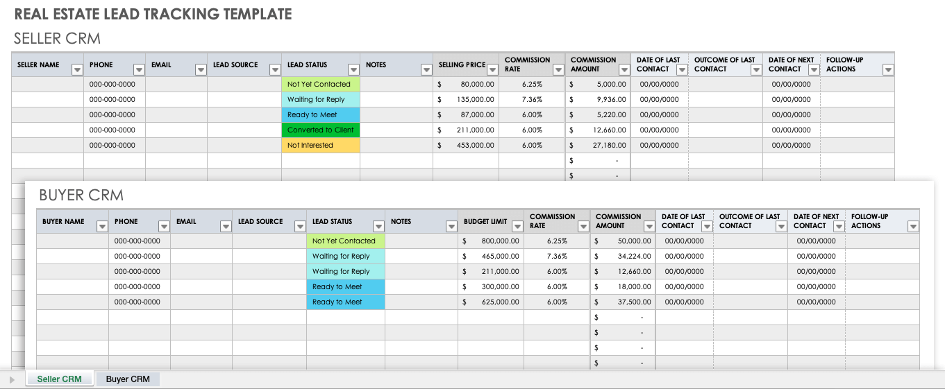 Excel Lead Tracking Template - KibrisPDR