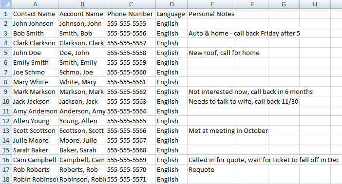 Detail Excel Lead Tracking Template Nomer 30