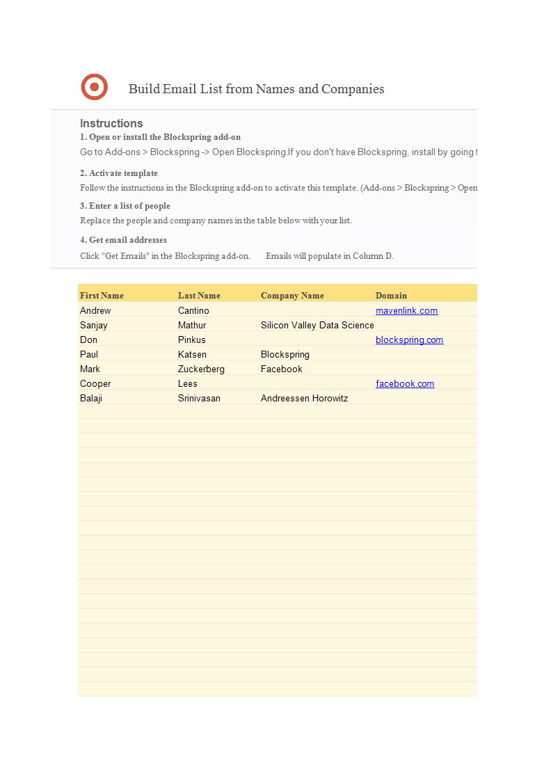 Detail Excel Mailing List Template Nomer 54