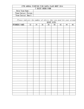 Detail Excel Order Form Template Nomer 28