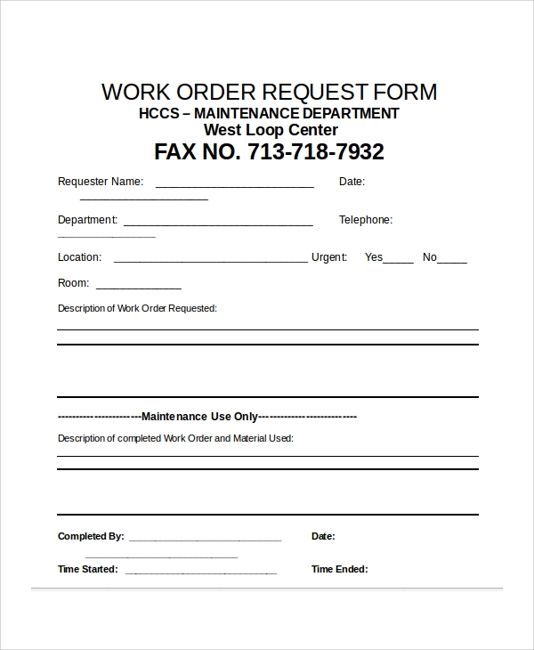 Detail Excel Order Form Template Nomer 31