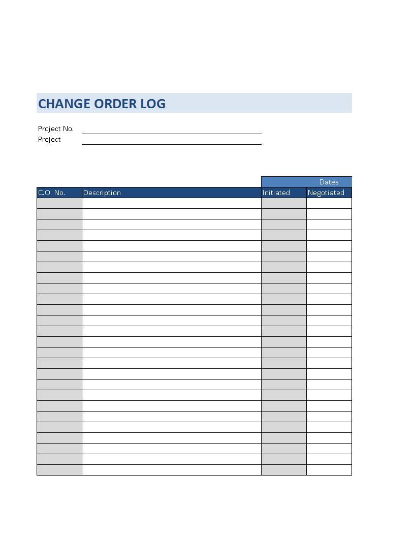 Detail Excel Order Form Template Nomer 8