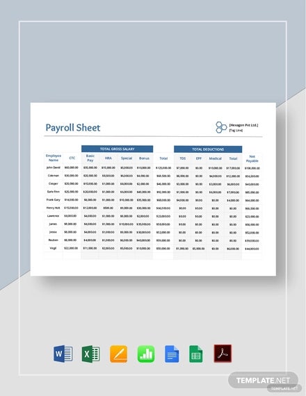 Detail Excel Payroll Template 2019 Nomer 26