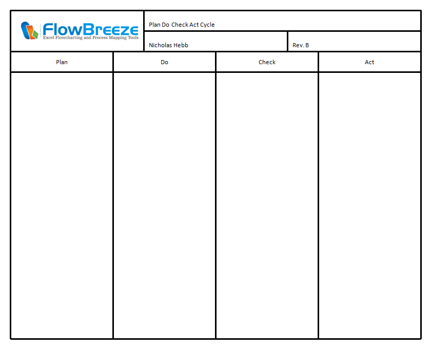 Detail Excel Pdca Template Nomer 37