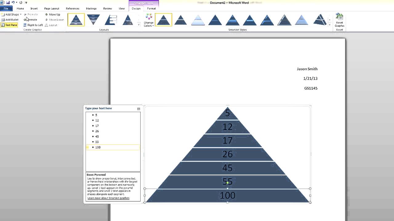 Detail Excel Pyramid Chart Template Nomer 25