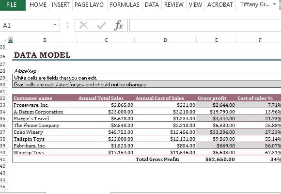 Detail Excel Revenue And Expense Template Nomer 47
