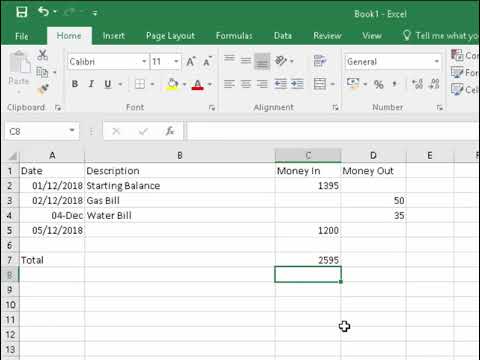 Detail Excel Revenue And Expense Template Nomer 7