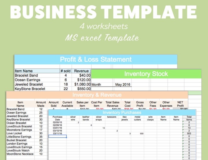 Detail Excel Revenue And Expense Template Nomer 9