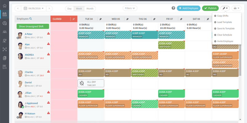 Detail Excel Schedule Template Nomer 6